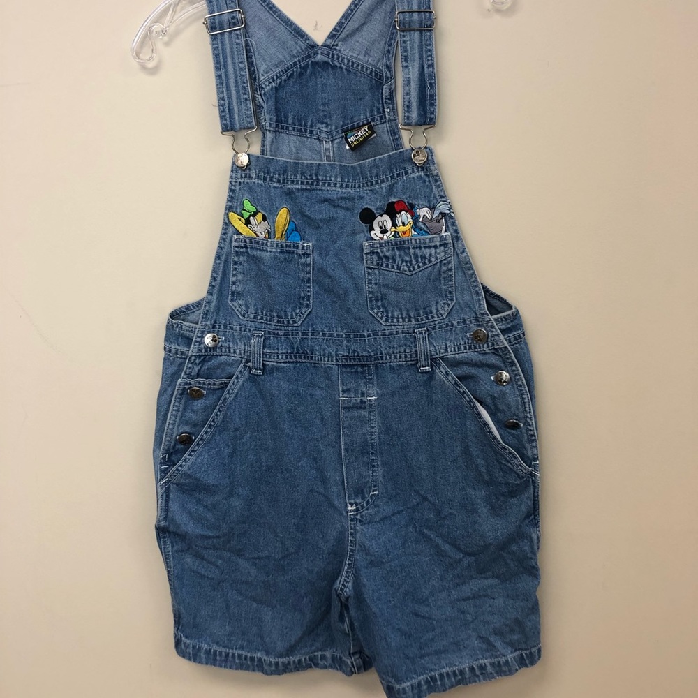 Vintage Mickey Mouse Denim overalls